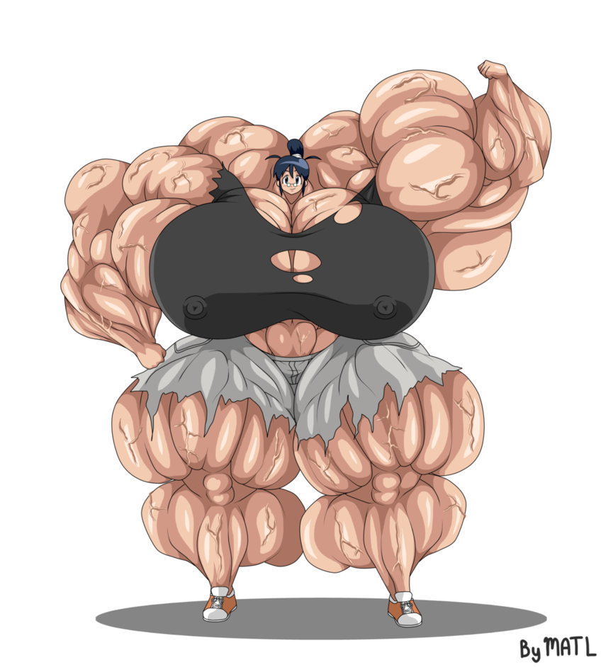 abs biceps breasts female hyper_breasts hyper_muscles matl muscles muscular muscular_arms muscular_female muscular_legs muscular_thighs pecs