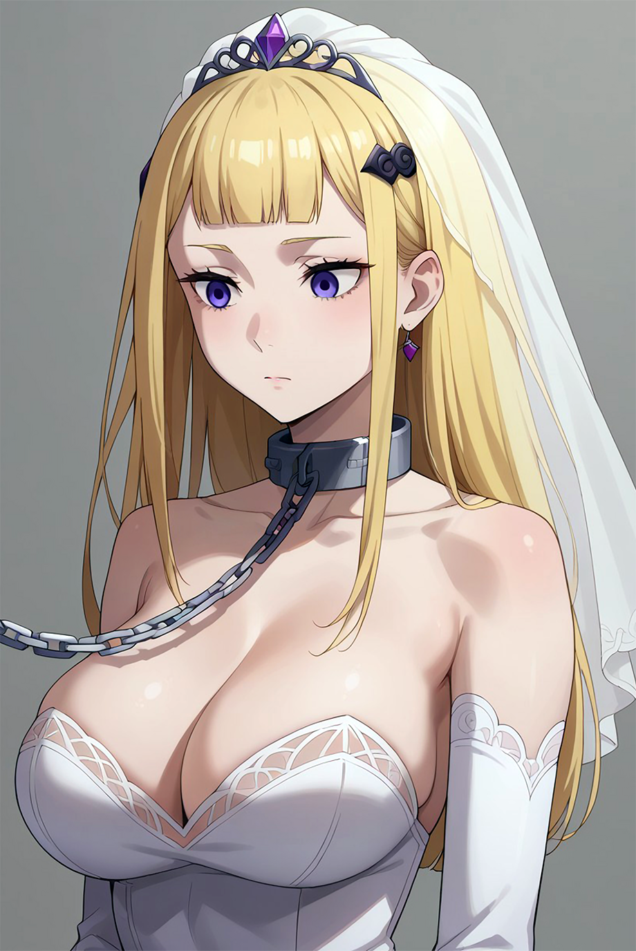 ai_generated big_breasts blonde_hair blue_eyes long_hair re:zero_kara_hajimeru_isekai_seikatsu sylphy_(re:zero) unexpressive wife