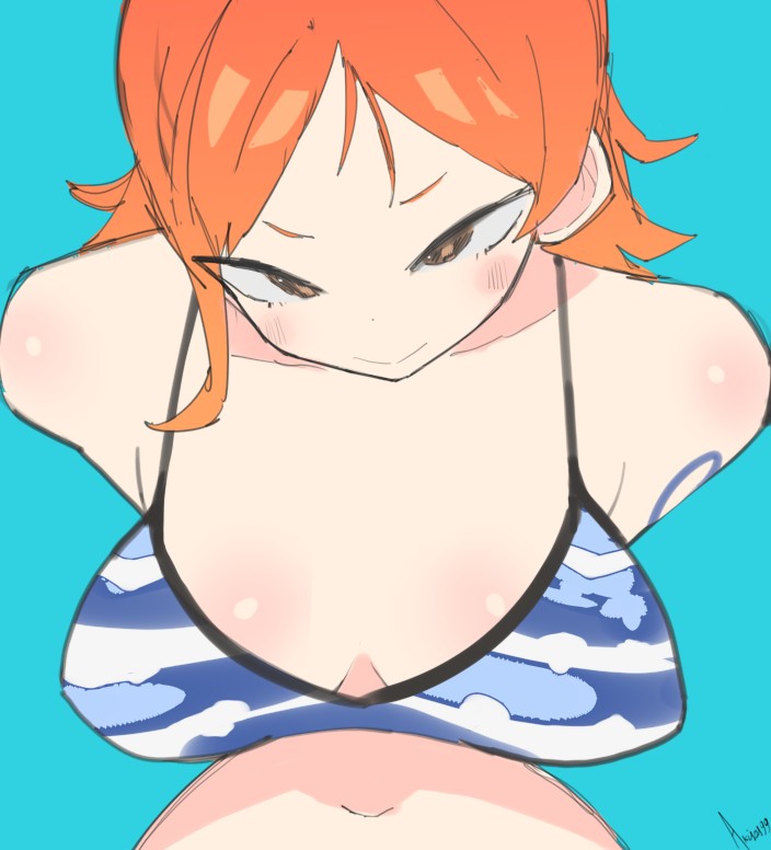 /// 1girls 2d 2d_(artwork) 2d_artwork above_view adult adult_female akisas99 almost_naked almost_nude anime anime_character arm_behind_back arm_tattoo arms_behind_back background bare_arms bare_belly bare_chest bare_midriff bare_navel bare_shoulders bare_skin bikini bikini_only bikini_top blue_background blue_bikini blue_bikini_top blue_swimsuit blue_swimwear blue_tattoo blush_face blush_lines blushing blushing_at_viewer blushing_female blushing_lines breasts busty busty_female busty_girl cleavage closed_mouth_smile collarbone digital digital_art digital_drawing digital_drawing_(artwork) digital_media digital_media_(artwork) drawing exposed exposed_arms exposed_belly exposed_chest exposed_midriff exposed_navel exposed_shoulders exposed_skin fanart female female_focus female_only female_protagonist flushed flushed_cheeks flushed_face from_above from_above_view from_front front_view ginger ginger_hair glistening_boobs glistening_breasts glistening_hair glistening_shoulders glistening_skin glossy_breasts glossy_hair halterneck hand_behind_back hands_behind_back head_tilt high-angle_shot high-angle_view high_angle high_angle_view large_breasts light_smile looking_at_viewer looking_up looking_up_at_viewer lower_body_out_of_frame main_character manga_character mature mature_female monotone_background mostly_nude naked naked_female naked_woman nami_(one_piece) nearly_nude nervous nervous_expression nervous_face nervous_female nervous_smile nude nude_female nudity one_color_background one_piece orange-eyed_female orange-haired_female orange_eyebrows orange_eyes orange_hair orange_hair_female overhead_view parted_bangs perky_breasts perky_nipples perky_tits plain_background portrait practically_nude pre-timeskip protagonist shiny_breasts shiny_hair shiny_shoulders shiny_skin shonen_jump short_hair shoulders shueisha shy shy_expression shy_female shy_girl shy_smile slight_smile smile smiley_face smiling smiling_at_viewer solid_color_background solo standing string_bikini swimsuit swimwear tattoo tattoo_on_arm tattooed_arm tilted_head toei_animation top_down_view top_view upper_body weekly_shonen_jump wide_hips