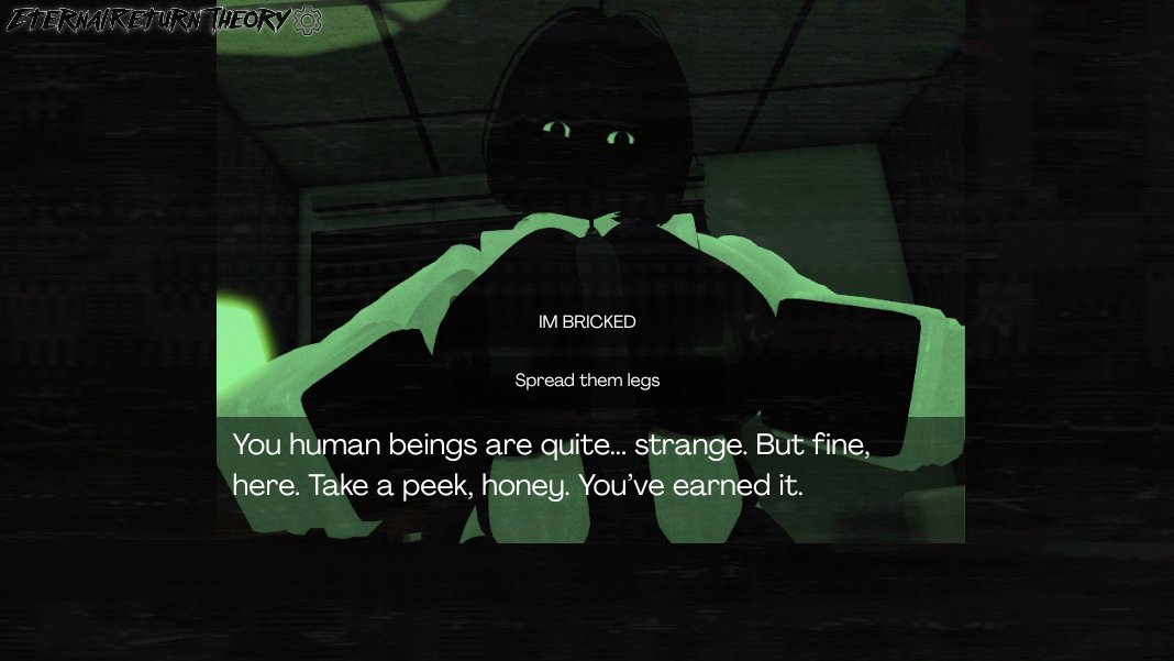 1girls, 3d, big boobs, big breasts, black body, black eyes, black hair, black skin, breasts, english, english text, entity, female, huge boobs, huge tits, humanoid, monster, nate hand gesture, nipples, open clothes, open shirt, roblox, robloxian, shirt, staring, staring at viewer, tagme, tagme (artist), text, tie, tits, void, white shirt