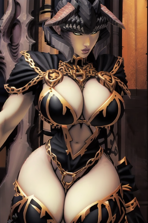 1girls ai_generated big_breasts breasts busty cleavage cleft_of_venus curvaceous curvaceous_female curvaceous_figure curves curvy curvy_body curvy_female curvy_figure curvy_hips curvy_thighs darksiders darksiders_2 darksiders_3 demon demon_girl demon_horns demon_humanoid demon_wings demoness female female_focus female_only glowing_eyes hips horn horns hourglass_figure humanoid large_breasts leggings legwear lilith_(darksiders) midriff midriff_cutout no_humans skimpy skimpy_clothes skimpy_dress skimpy_outfit sole_female solo solo_female solo_focus tagme thick_thighs thighhighs thighs wide_hips wings