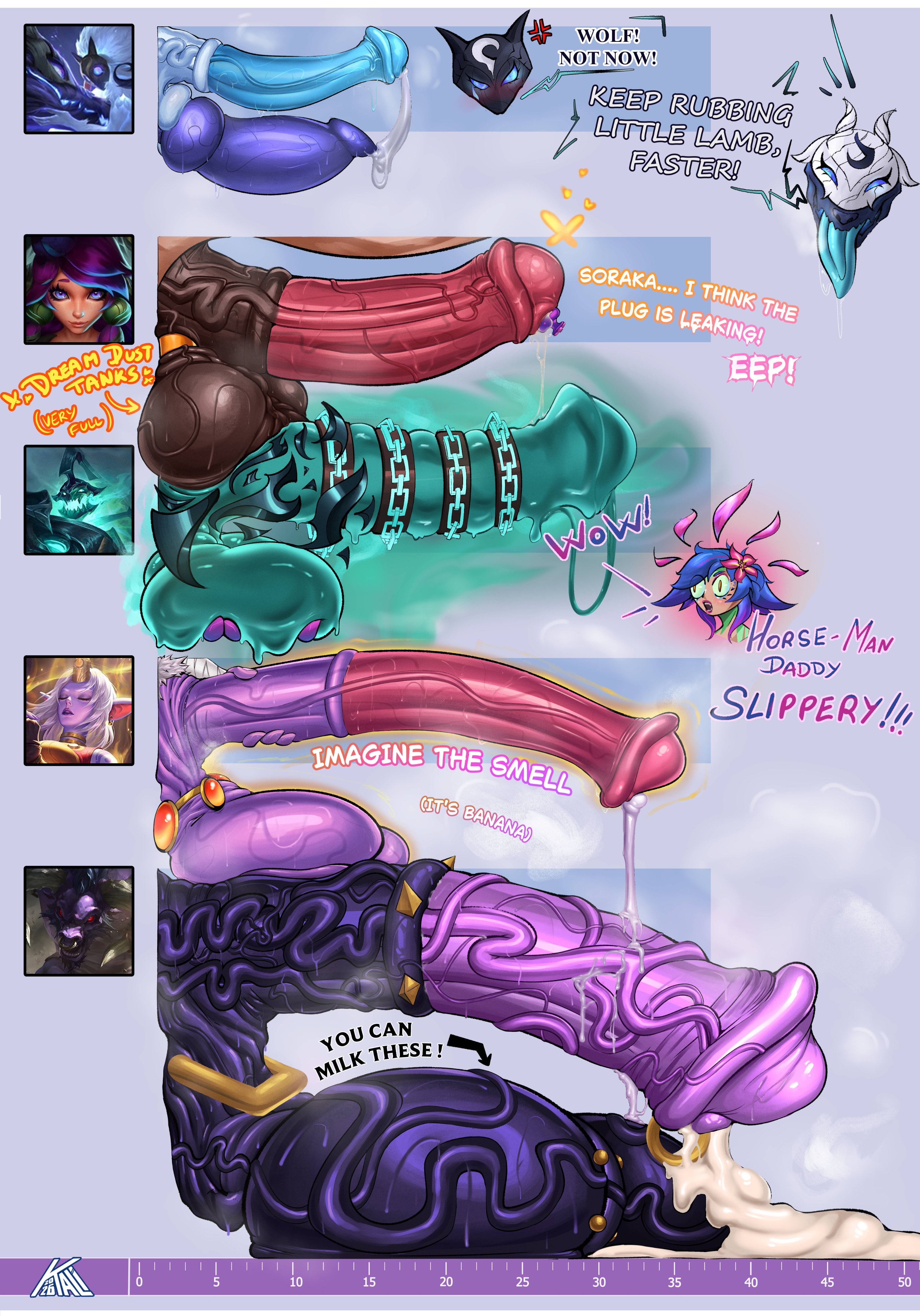 3boys, 3futas, absurdly large cock, alistar, animal penis, balls, balls grab, ballsack, big balls, big penis, bodily fluids, celestial (league of legends), chart, cock, cum, dialogue, dick, dickgirl, english text, enormous balls, enormous penis, erect penis, erection, futa, futanari, genital fluids, genitals, gigantic balls, gigantic penis, heavy balls, hecarim, horsecock, horsecock futa, huge balls, huge cock, huge penis, huge testicles, intersex, kalikias, kindred, lamb (league of legends), league of legends, leaking cum, lillia (league of legends), long penis, male, massive balls, massive penis, neeko, no humans, penis, penis chart, penis size chart, penis size difference, poney, purple skin, riot games, smell, soraka, steam, testicles, text, thick penis, uncensored, veins, veiny balls, veiny penis, veiny testicles, video game character