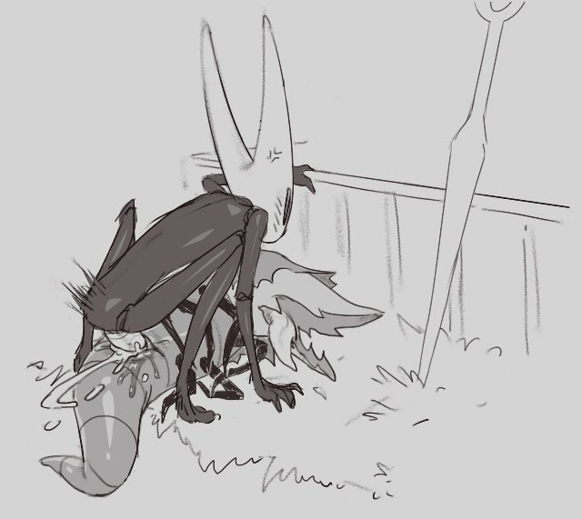 1futa, anger vein, angry sex, beastiality, blush, blush lines, creature, cum, cum inside, feral, feral penetrated, futa on feral, futanari, futanari penetrating, hate sex, hollow knight, hollow knight: silksong, hornet (hollow knight), monster, muckroach, silksong, tongue out, waddehe