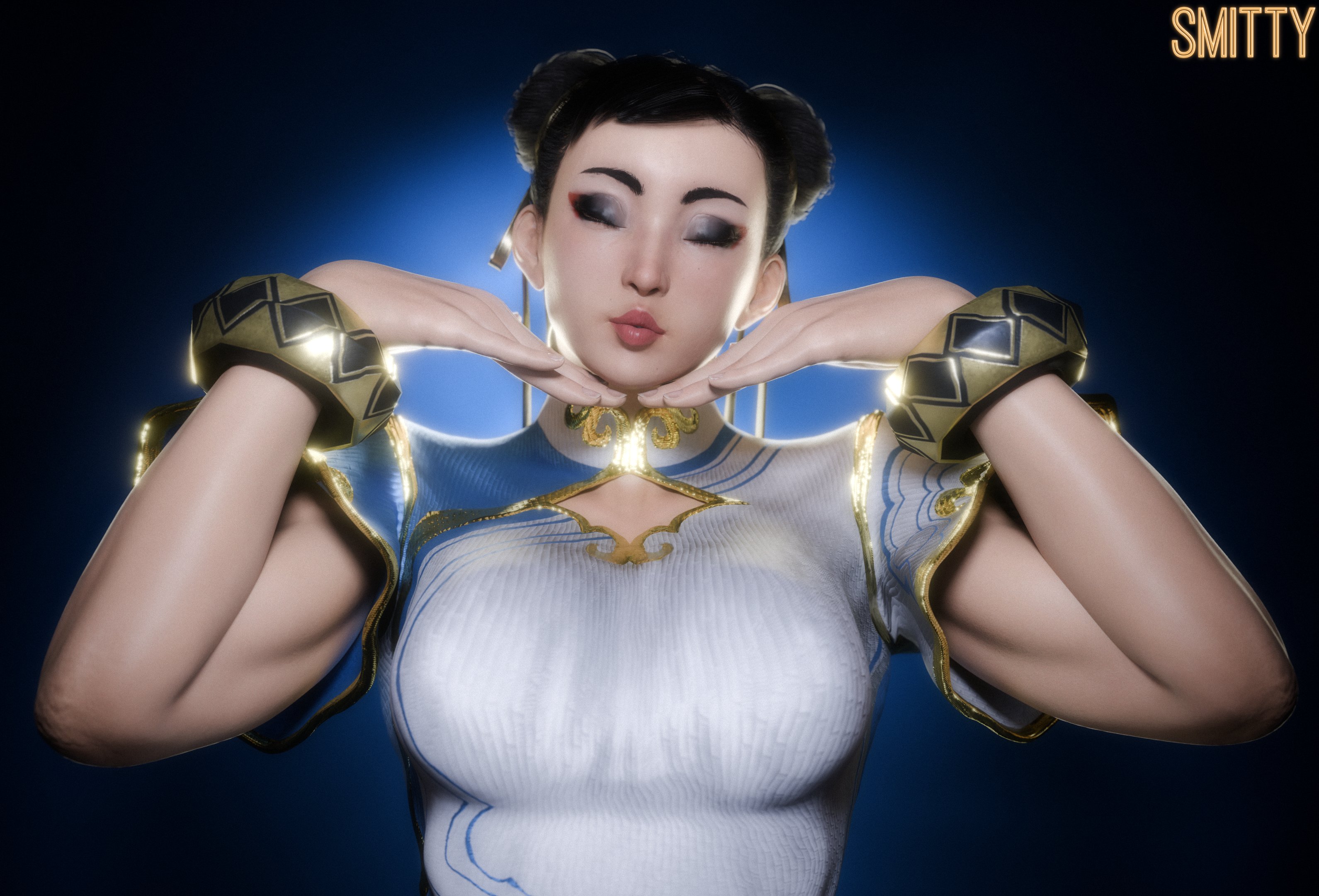 1girls, 3d, asian, asian bimbo, asian female, big ass, big breasts, big thighs, breasts, capcom, chun-li, chun-li (street fighter 6), curvaceous, curvy, curvy figure, female, hips, huge ass, huge breasts, huge thighs, human artist, large ass, large breasts, large thighs, light skin, light-skinned female, mature, mature female, milf, slim waist, smitty34, street fighter, street fighter 6, thick, thick hips, thick legs, thick thighs, thighs, voluptuous, waist, wide hips, wide thighs