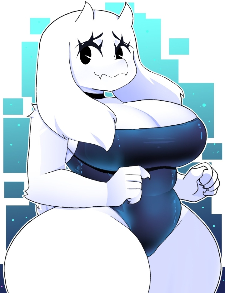 1milf 2025 2d 4_fingers 5_fingers anthro big_thighs caprine enormous_breasts enormous_thighs female fur furry furry_female furry_only giant_breasts goat goat_horns goat_mom horn huge_breasts leotard looking_at_viewer mature_female milf mommy mother necklace no_ai pac-man_eyes shy_expression shy_smile solo strapless strapless_leotard swimsuit swimwear thick thick_thighs toriel twitter twitter_link undertale video_game_character video_games white_body white_fur worried worried_expression xan-gelx(xan)