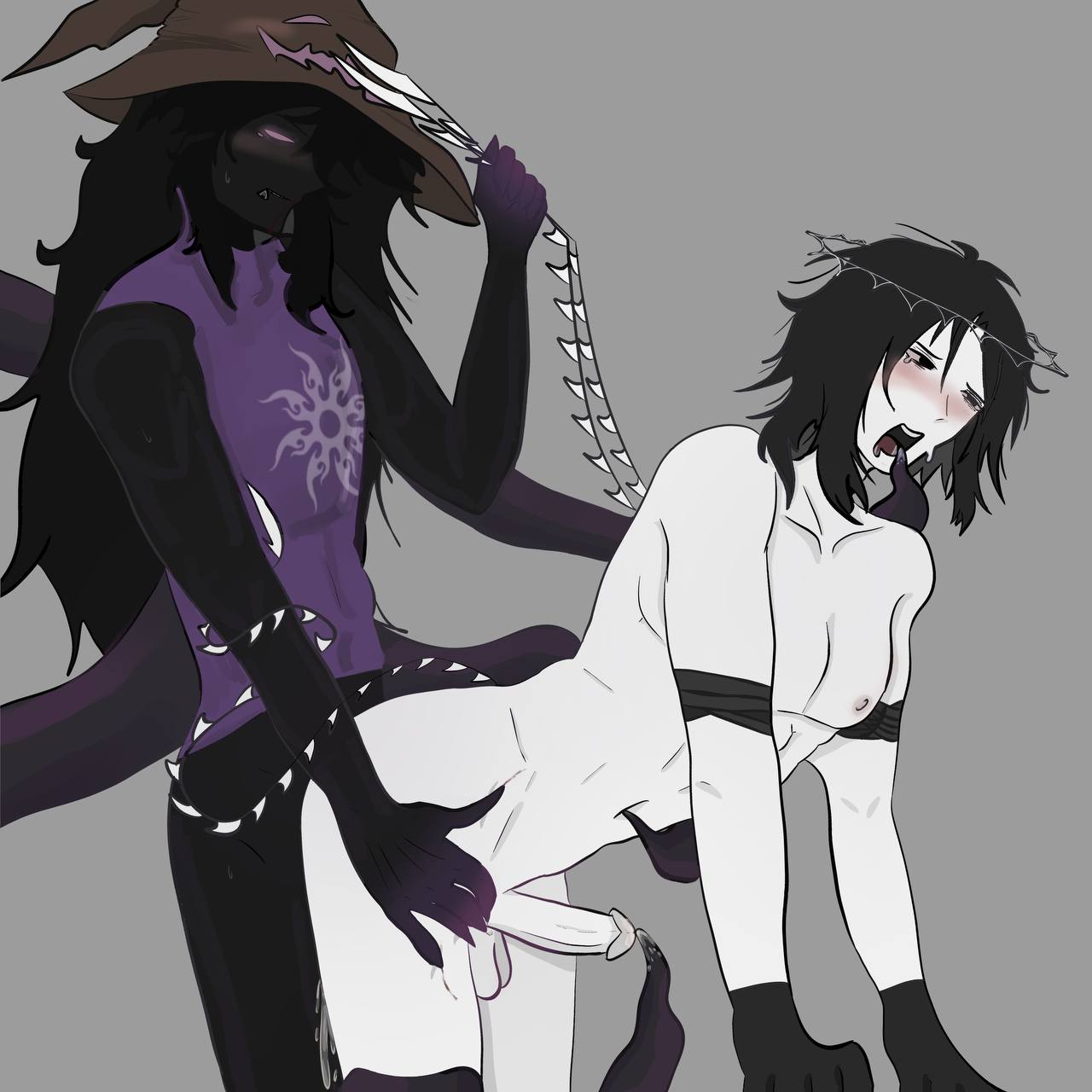 areolae, azure (forsaken), balls, forsaken (roblox), from behind, gay, kukuruzek, male, male only, nipples, nonbinary, penis, roblox, roblox game, robloxian, self upload, sex, tagme, two time