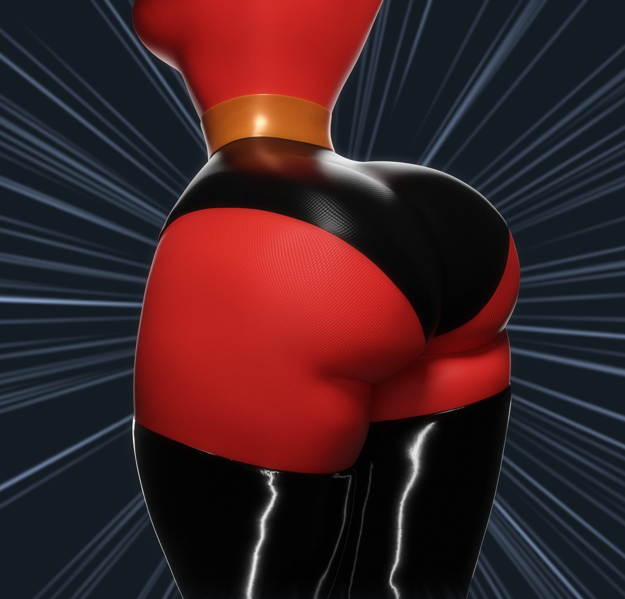 3d, big ass, curvy, elastigirl, helen parr, latex, milf, smitty34, superheroine, tagme, the incredibles, tight clothing