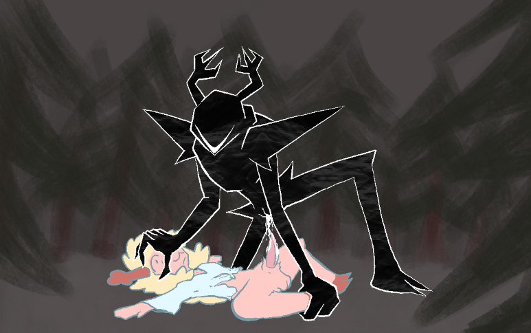 animal genitalia, animal penis, anthro, armor, black armor, black body, blonde hair, blue clothing, blue shirt, blue topwear, bodily fluids, bottomless, bottomless anthro, bottomless gynomorph, bottomless intersex, brown horn, brown nose, cervine genitalia, cervine penis, clothed, clothed female, clothed gynomorph, clothing, cum, cum in vagina, cum inside, deer, deltarune, detailed background, duo, eyes closed, female, full-length portrait, fully clothed, fully clothed female, genital fluids, genitals, gynomorph, gynomorph/female, hair, horn, incest, incest (lore), intersex, intersex/female, knight, mammal, new world deer, noelle holiday, nuzzling, penis, pink penis, plant, portrait, possible incest, reindeer, roaring knight, shirt, side view, smile, topwear, tree, undertale (series), warrior