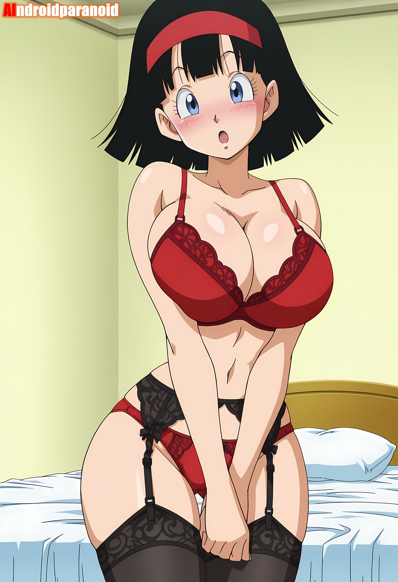 1girls, ai generated, aindroidparanoid, ass, big ass, big breasts, big butt, breasts, busty, curvy, cute, dragon ball, dragon ball super, dragon ball z, fat ass, female, female only, hair, hi res, hips, huge ass, huge breasts, human, large ass, large breasts, legs, lingerie, mature female, milf, narrow waist, slim waist, tagme, thick ass, thick thighs, thigh gap, videl, voluptuous, waist, wide hips