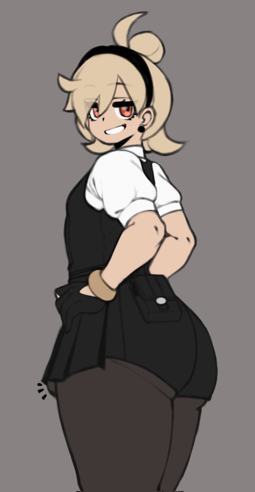 bulge, femboy, kyouya (pokemon), male, male only, mctamagomaki, oc, pantyhose, paxton (pokemon), pokemon, pokemon legends: z-a, solo male