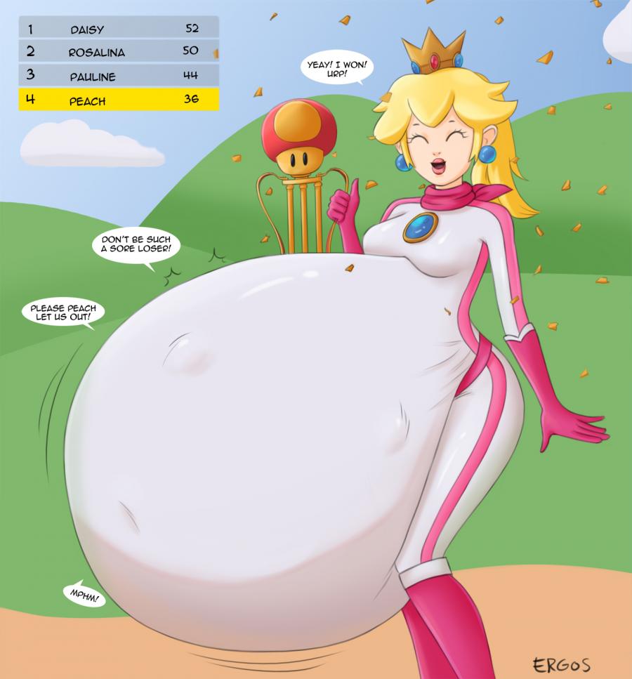 artist_request mario_(series) mario_kart pauline princess_daisy princess_peach princess_rosalina soft_vore super_mario_bros. vore vore_belly