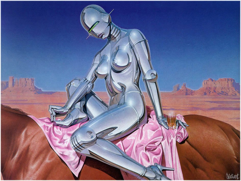 1girls aerosmith desert detailed_background female just_push_play lips robot robot_girl robot_humanoid