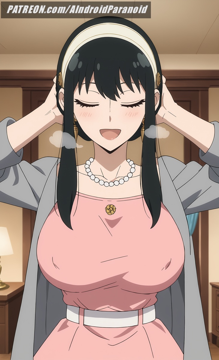ai generated, aindroidparanoid, ass, bathroom, big ass, big breasts, big butt, black hair, breasts, busty, curvy, cute, fat ass, female, female only, hips, huge ass, huge breasts, indoors, large ass, large breasts, legs, narrow waist, red eyes, slim waist, spy x family, stable diffusion, thick ass, thick thighs, voluptuous, waist, wide hips, yor briar, yor forger