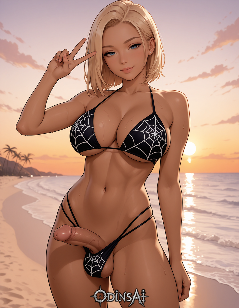 1girls ai_generated ass beautiful big_ass big_breasts big_butt cute detailed female female female_focus female_only girly hi_res highres mobile_wallpaper odinsai perfect_body perfect_legs small_waist wallpaper