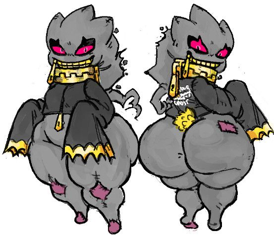 banette big_ass bottom_heavy doll fanart ghastlybum milktooth oc pok&eacute;mon_(species) pokemon pokemon_(species) scared_bum shortstack tagme