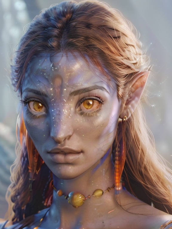 ai_generated avatar blue_skin eye_contact high_resolution highres neytiri portrait