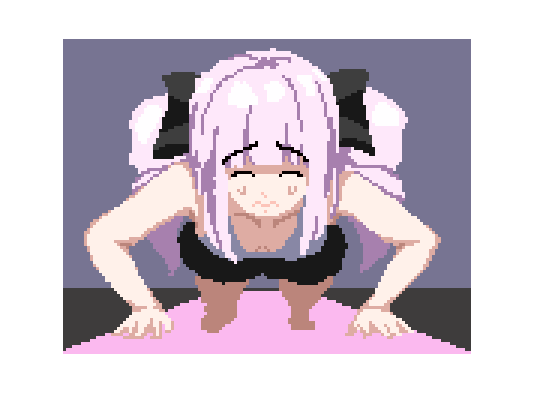 animated, breast expansion, indulgences, lucy (indulgences), push-up, tagme (artist), twintails