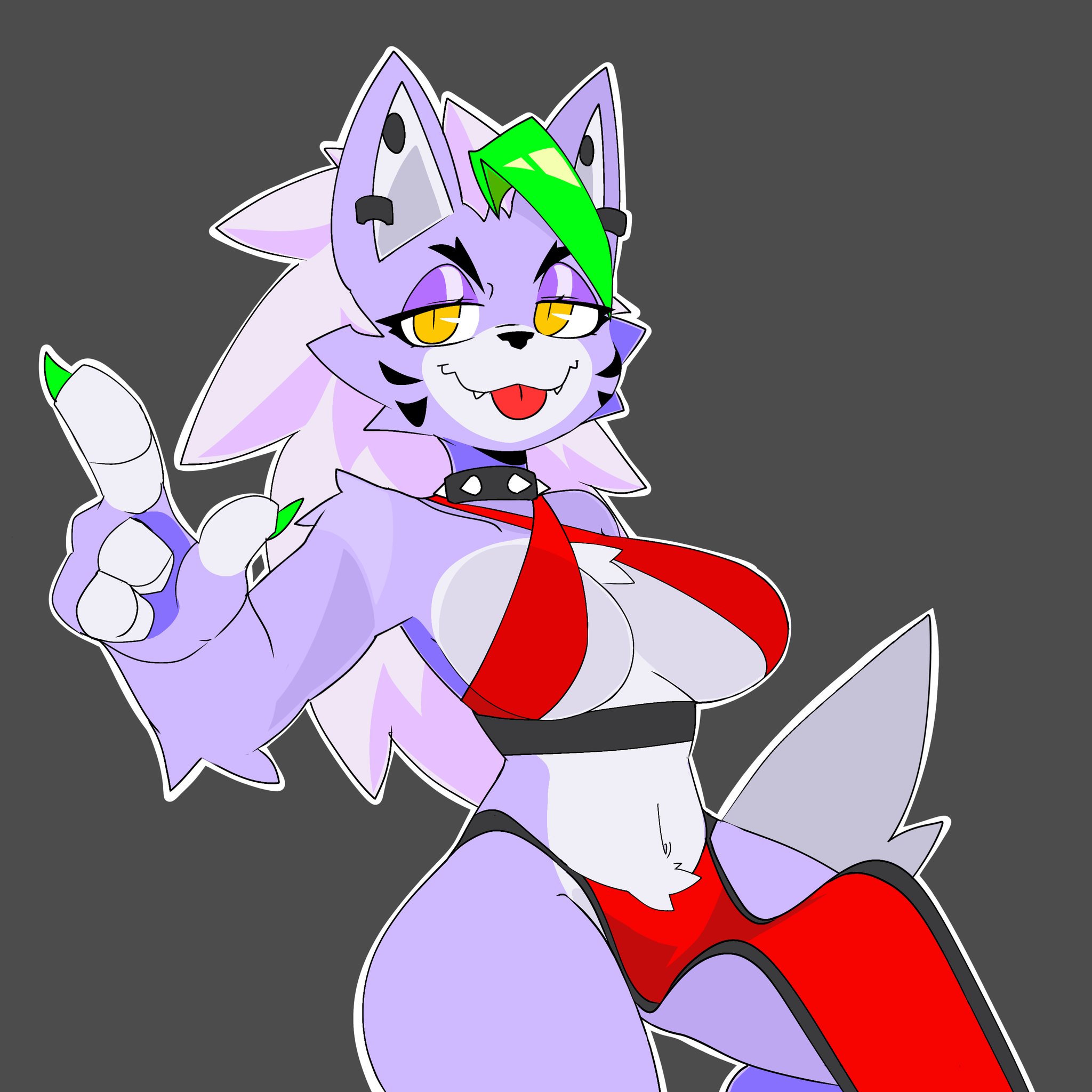 female, five nights at freddy's, fnaf, roxanne wolf (fnaf), ryuuuk1, solo