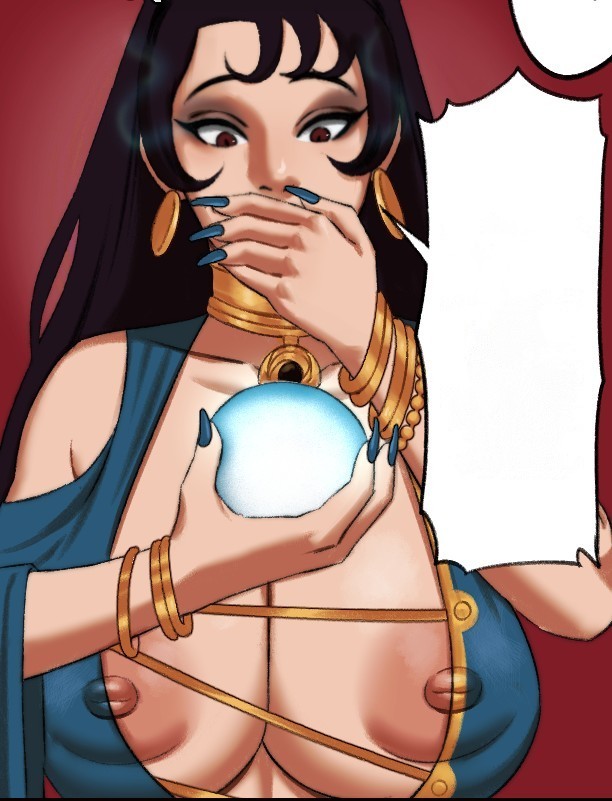 breasts, circe (dc), dc, dc comics, dcau, female, large breasts, sexy body, spageta