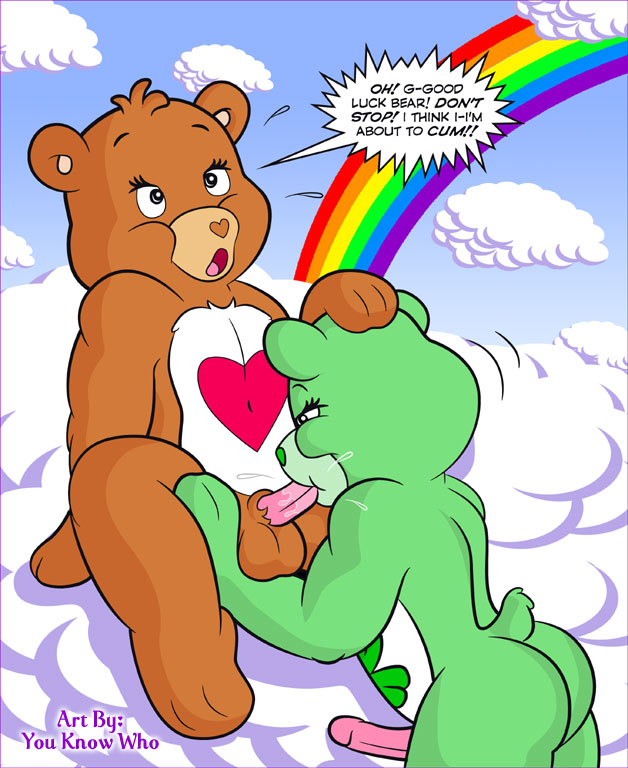 anthro bear care_bear care_bears chris_sutor furry gay good_luck_bear male_only oral oral_sex tagme tenderheart_bear yaoi