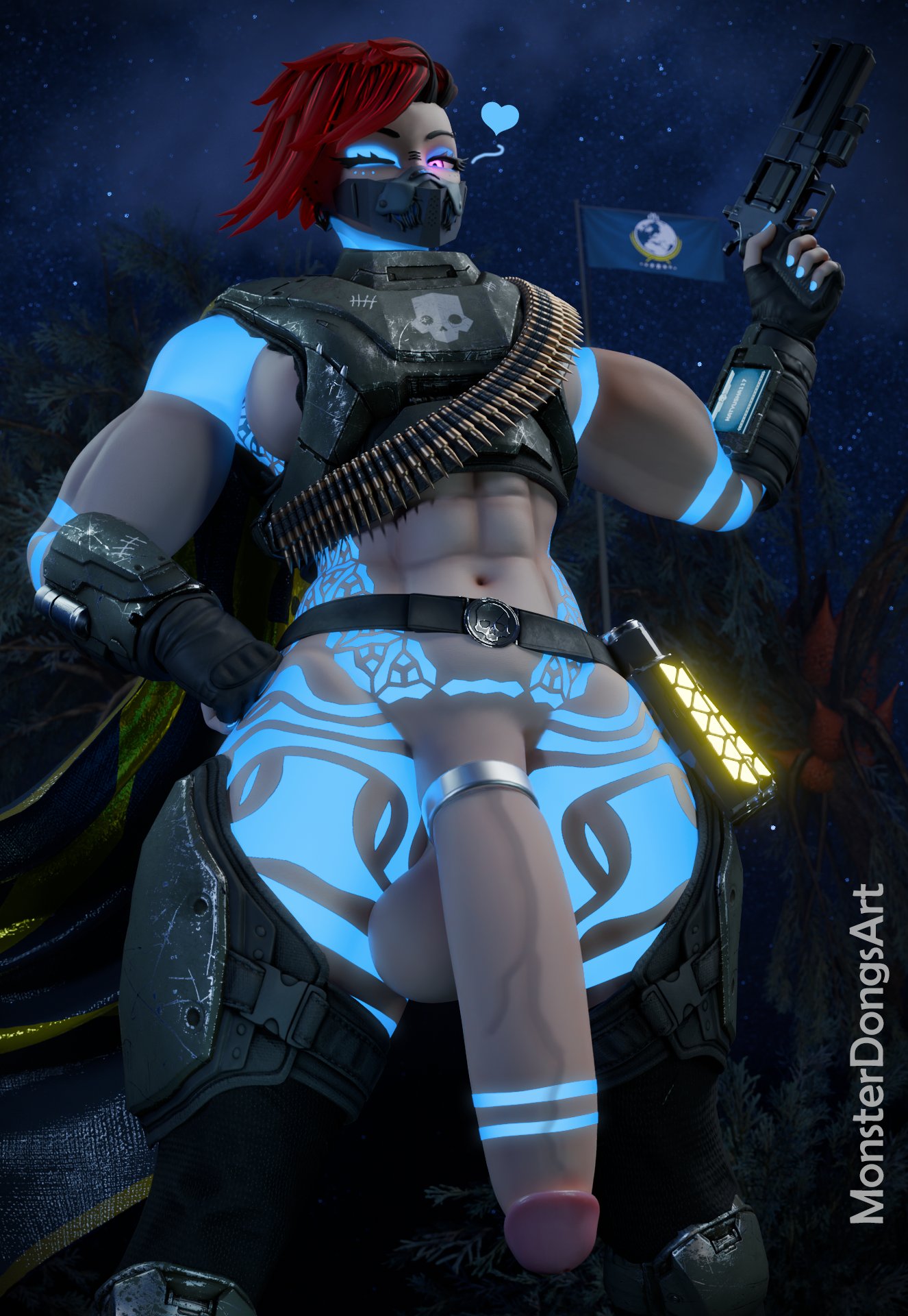 3d futanari helldivers helldivers_2 huge_cock monsterdongsart penis_to_the_knees tagme