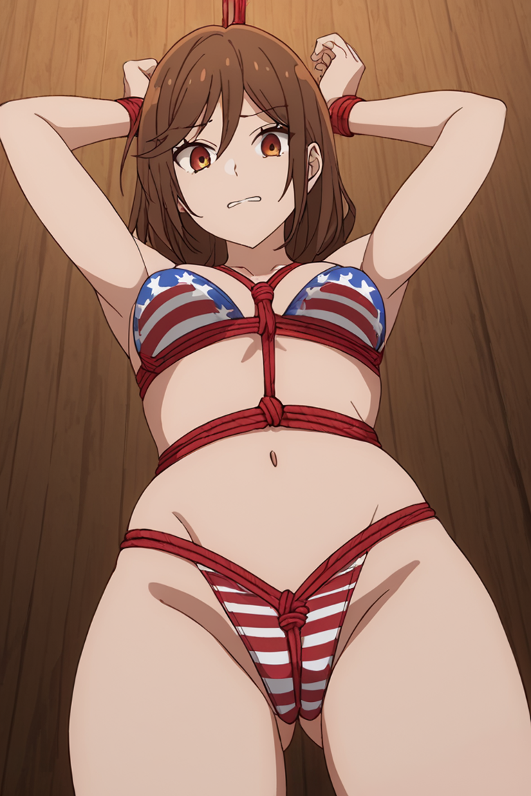 ai_generated bikini_bottom bikini_top female_only horimiya