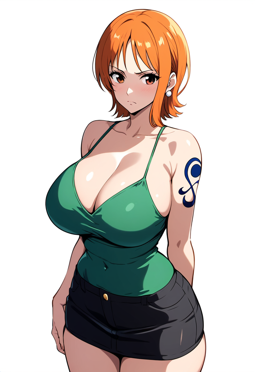 ai_generated ashitsutta female female_only nami_(one_piece) one_piece