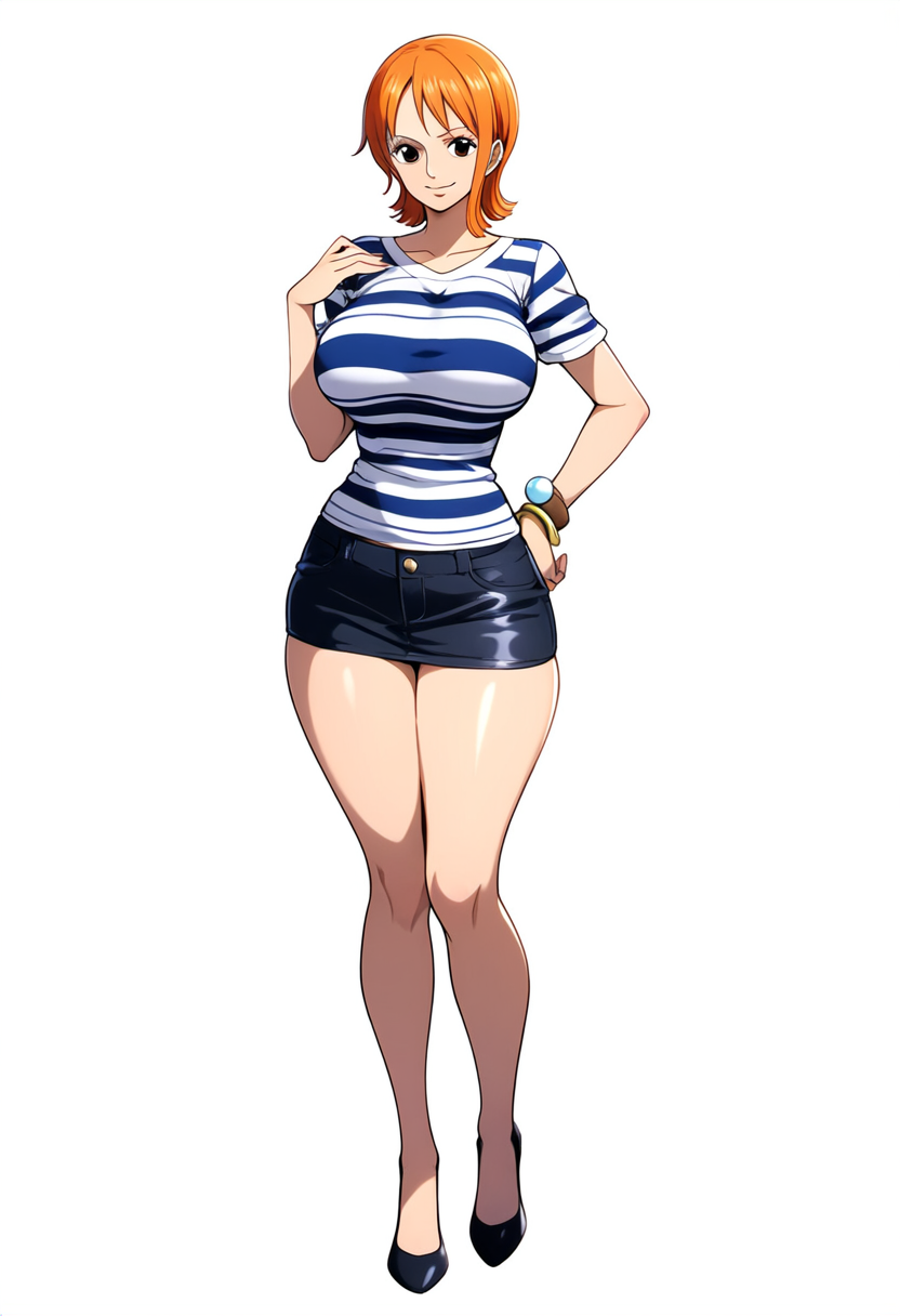 ai_generated ashitsutta female female_only nami_(one_piece) one_piece