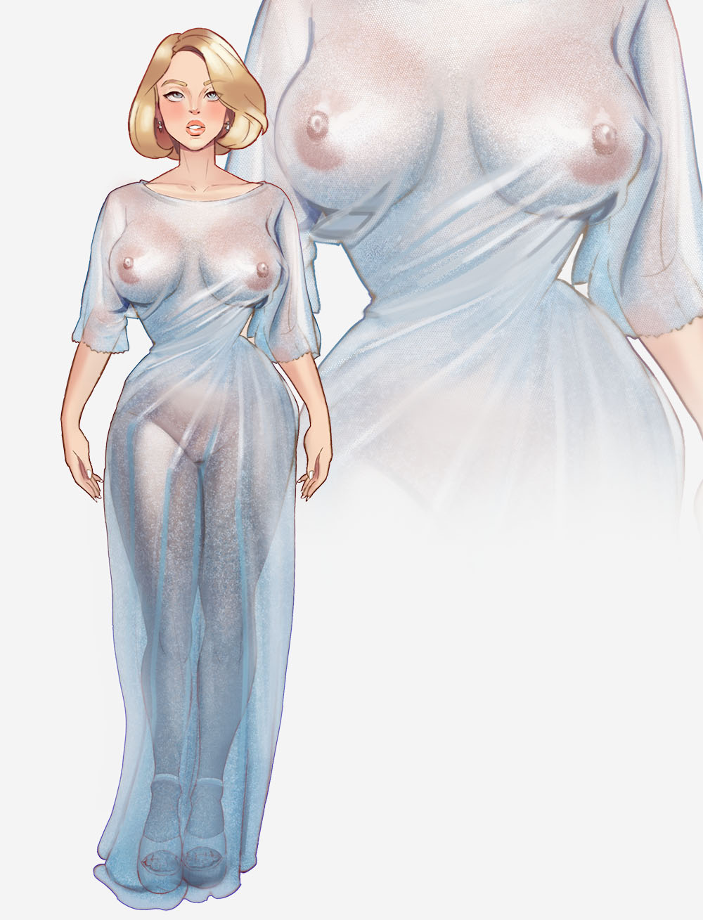 1girls, 2d, blonde hair, blue eyes, blush, breasts, celebrity, child bearing hips, curvaceous, curvaceous female, curvaceous figure, curvy, curvy body, curvy female, curvy figure, curvy hips, dress, female, female focus, female only, fertile hips, full body, functionally nude, functionally nude female, glerpman, hourglass figure, hourglass figured female, large breasts, light skin, light-skinned female, long legs, narrow waist, nipples, nipples visible, nipples visible through clothing, no bra, no panties, nopan, power of women dress, pussy, pussy visible, pussy visible through clothes, real person, revealing clothes, see-through, see-through clothing, see-through dress, skin tight, sydney sweeney, tagme, thick hips, thick thighs, thighs, transparent dress, voluptuous, voluptuous body, voluptuous female, wide hips