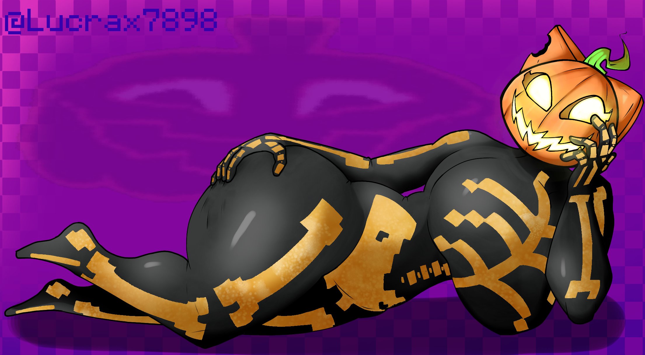 1girls, anthro, ass, ass focus, big ass, big breasts, big thighs, breasts, bubble butt, cat ears, cat girl, cat tail, catgirl, female, female focus, female only, fortnite, fortnitemares, gigantic ass, gigantic breasts, gigantic thighs, halloween, huge ass, huge breasts, huge thighs, hyper, hyper ass, hyper breasts, hyper thighs, looking at viewer, lucrax7898, pumpkin, pumpkin head, skinsuit, spice (fortnite), thick thighs, thighs, voluptuous, voluptuous female