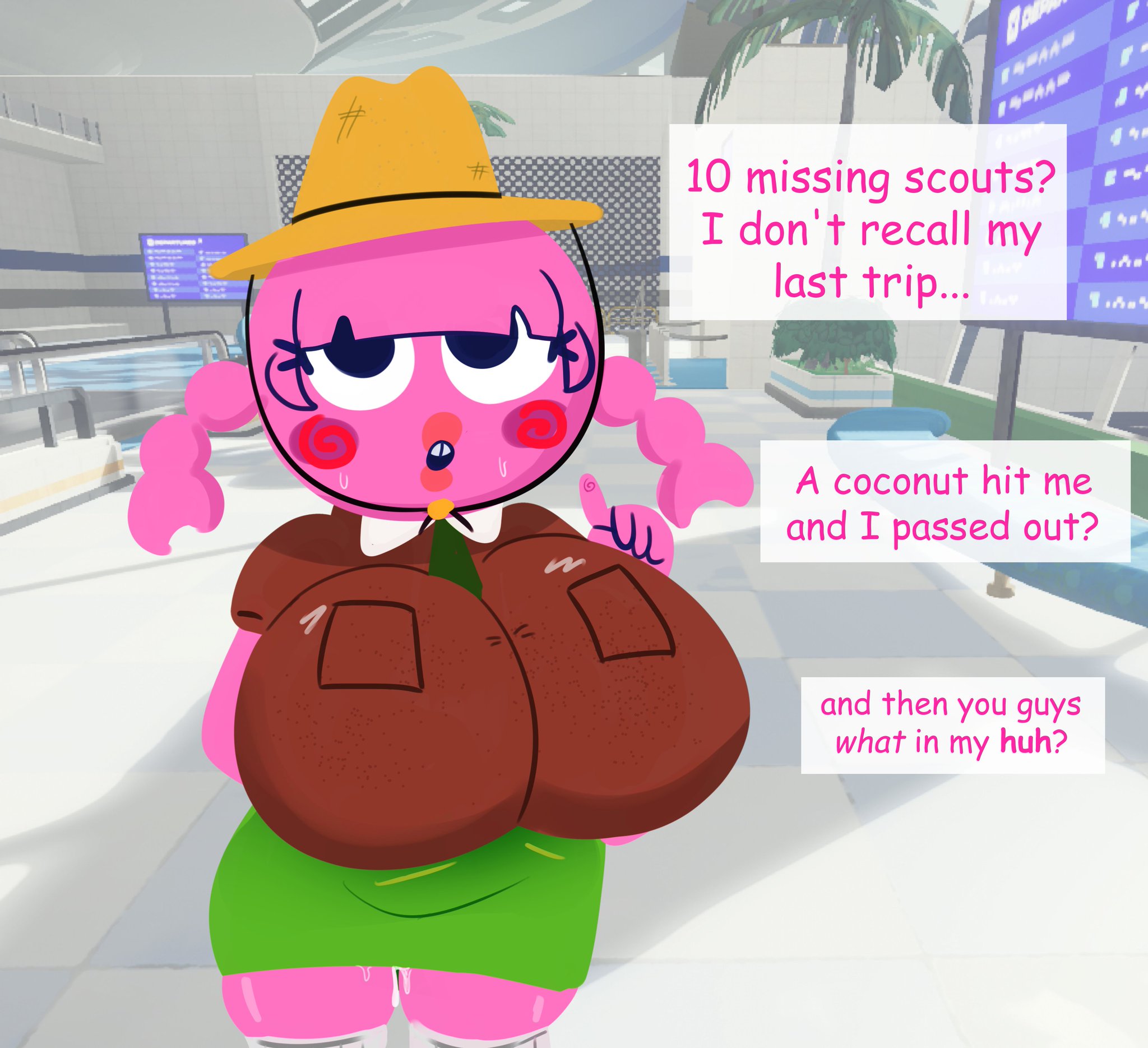 2025, female, nicechan, notverynicechan, peak, peak (videogame), scout (peak), tagme
