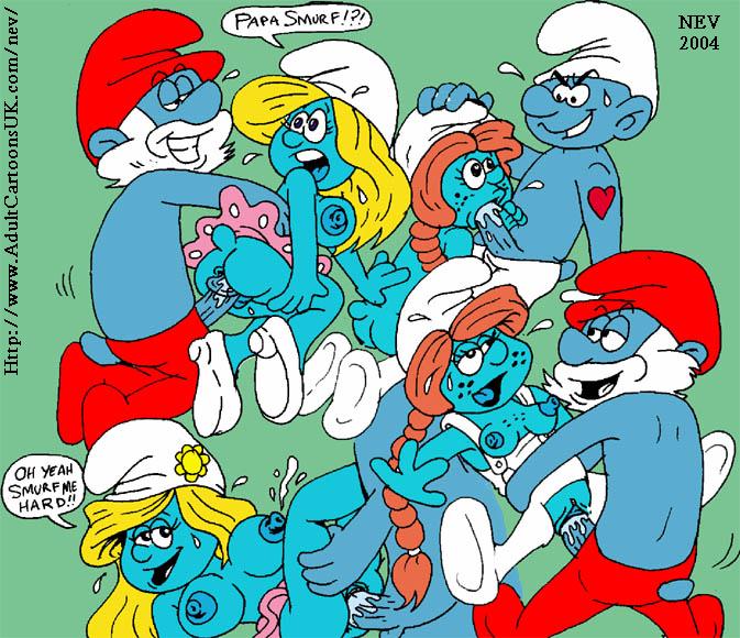 2004 female hefty_smurf male nev papa_smurf sassette smurf smurfette straight the_smurfs