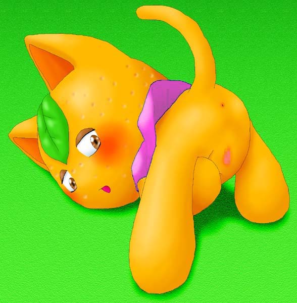 animal_crossing feline nintendo orange_fur spooky_(artist) straight_hair tagme tangy_(animal_crossing)