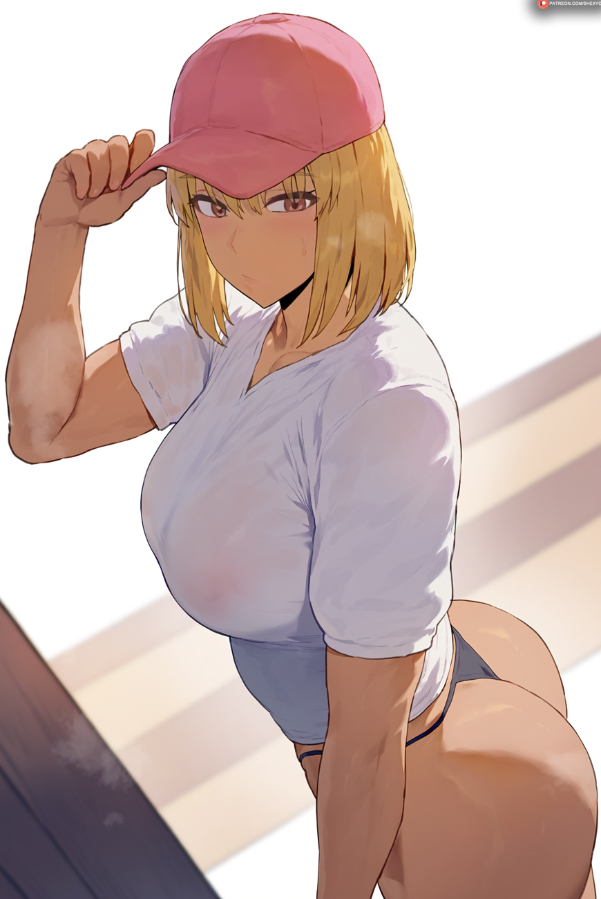 1female 1girl 1girls 2d 2d_(artwork) 2d_artwork ai_assisted ai_generated ass ass_focus background big_ass big_boobs big_breasts big_butt big_tits black_briefs black_panties black_pants black_thong black_thong_panties black_underpants blonde blonde_female blonde_hair blonde_hair_female boobs breasts breasts_visible_through_clothing briefs butt butt_focus cap cha_hae-in cha_hae_in female female_focus female_only focus focus_on_ass hat huge_boobs huge_breasts huge_tits large_boobs large_breasts large_tits looking_at_viewer nipples nipples_visible_through_clothing panties pants patreon patreon_link patreon_logo patreon_url patreon_username pink_cap pink_hat purple_eyes purple_eyes_female shexyo short_hair short_hair_female solo solo_female solo_focus solo_leveling t-shirt thong thong_panties tits tshirt twitter underpants white_background white_t-shirt