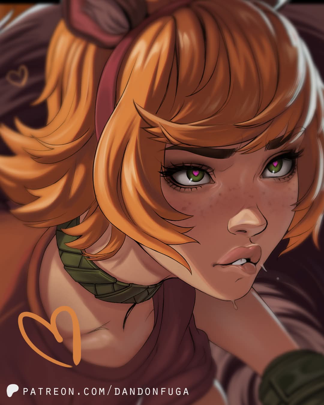 female, heart eyes, horny female, marvel, marvel comics, marvel rivals, sexy face, squirrel girl (marvel rivals), squirrel girl (marvel)