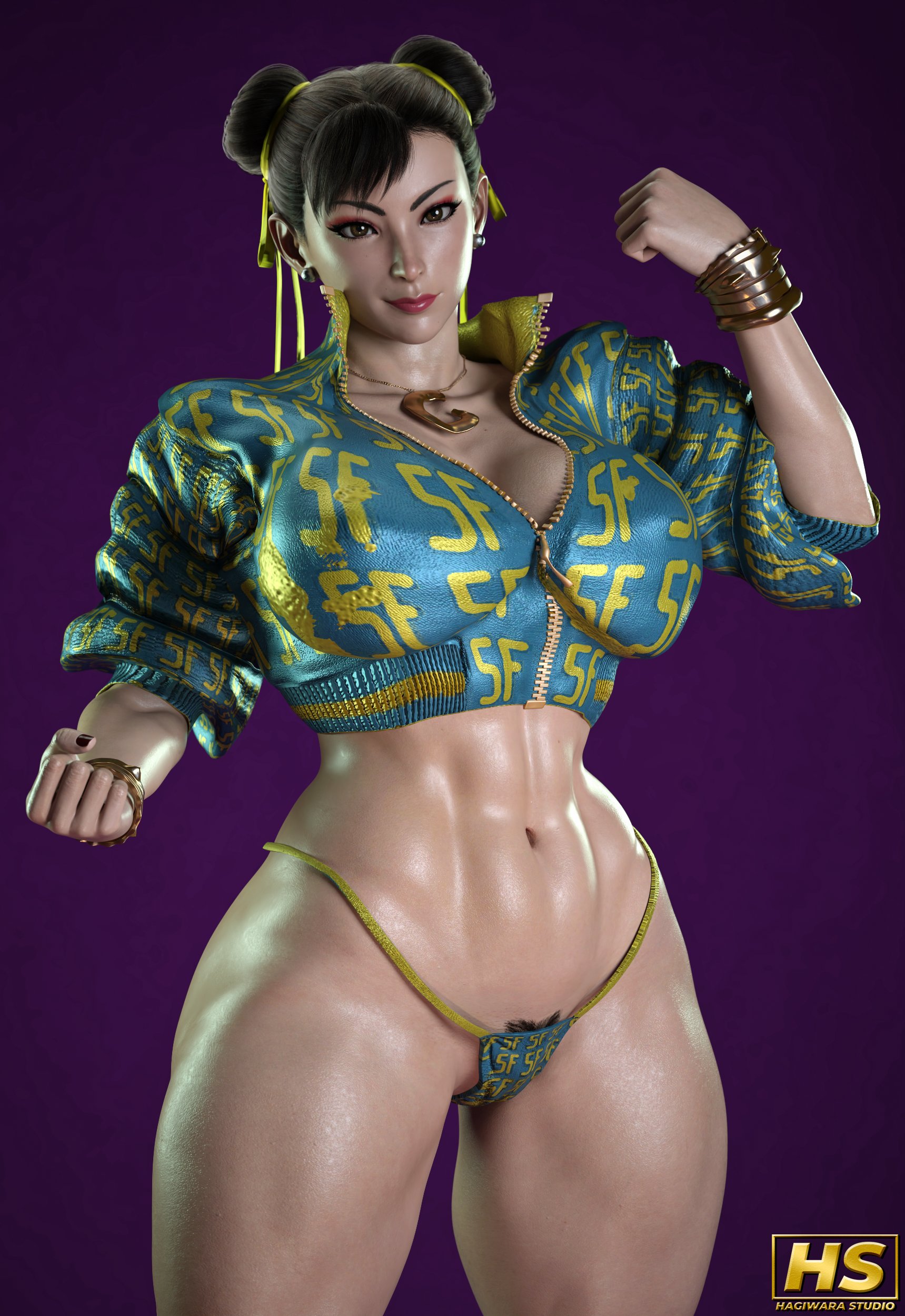 1girls, 3d, asian, asian female, ass, big ass, big breasts, breasts, capcom, chun-li, chun-li (cover girl), female, female only, hagiwara studio, mature female, milf, muscular, muscular female, solo, straight hair, street fighter, street fighter 6, tagme, thick thighs, voluptuous, wide hips