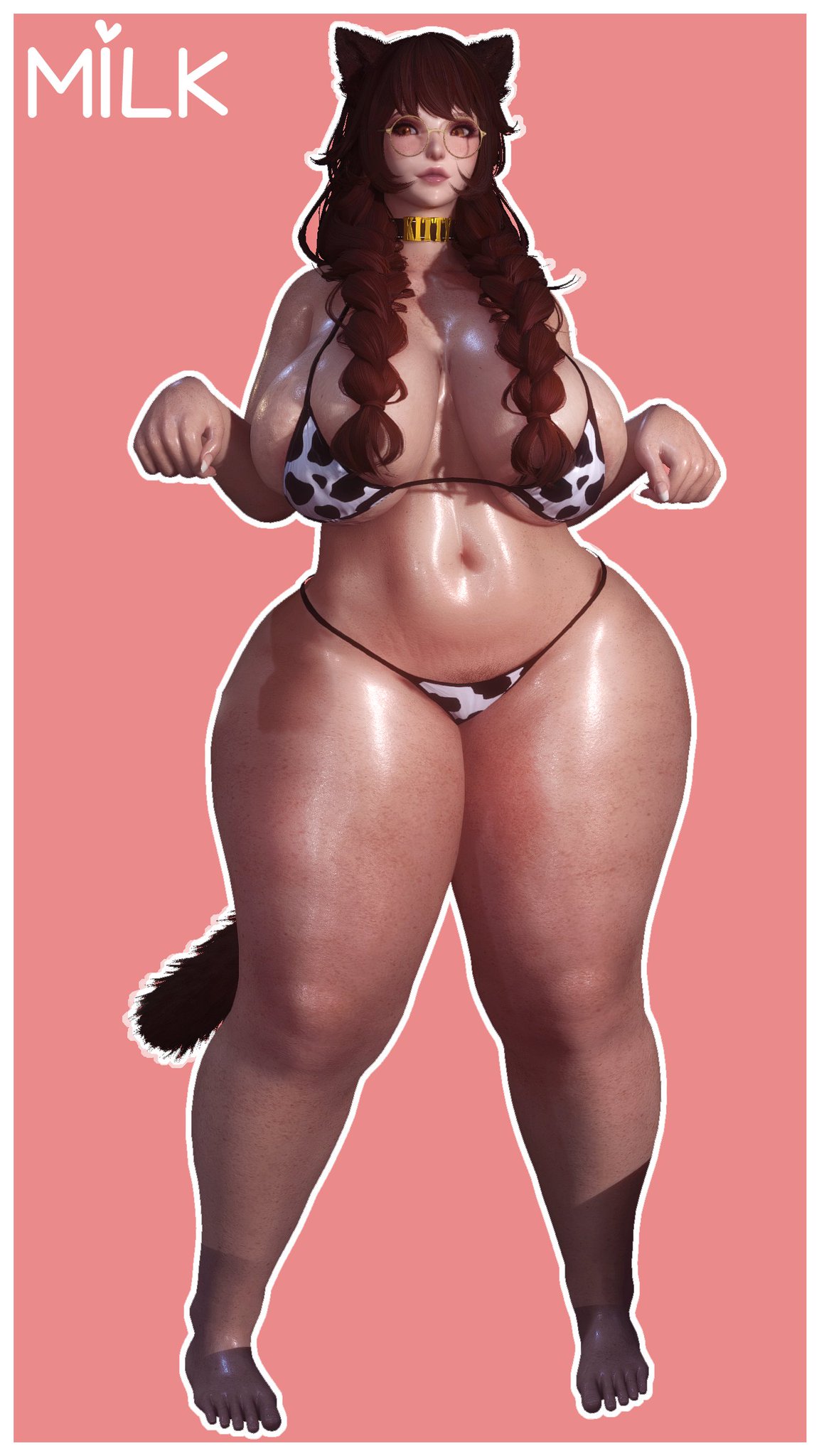 1girls 3d bbw big_ass big_breasts big_thighs breasts bust busty clairethemiddie cow_print curvaceous curvy curvy_figure female final_fantasy final_fantasy_xiv hips huge_ass huge_breasts huge_thighs humanoid large_ass large_breasts large_thighs mature mature_female original_character plump plump_thighs slightly_chubby slim_waist square_enix thick thick_hips thick_legs thick_thighs thighs voluptuous waist wide_hips wide_thighs