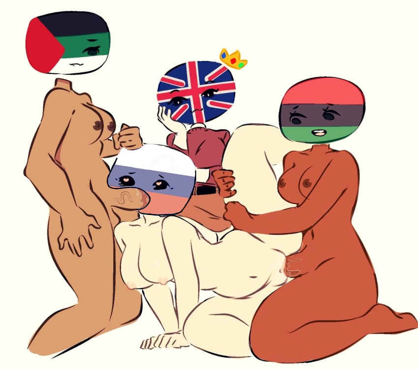 2futas 2girls arab_(countryhumans) areolae balls breasts countryhumans countryhumans_edit countryhumans_girl dark-skinned_futa dark-skinned_futanari dark_skin edit edited fellatio female flag flawsystyle futa_on_female futadom futanari heart-shaped_pupils humanoid humanoid_penis intersex light-skinned_female light_skin oral pale_skin pan- pan-afro_(countryhumans) penis rule_63 russia_(countryhumans) sex union_jack united_kingdom_(countryhumans) vaginal_penetration watching