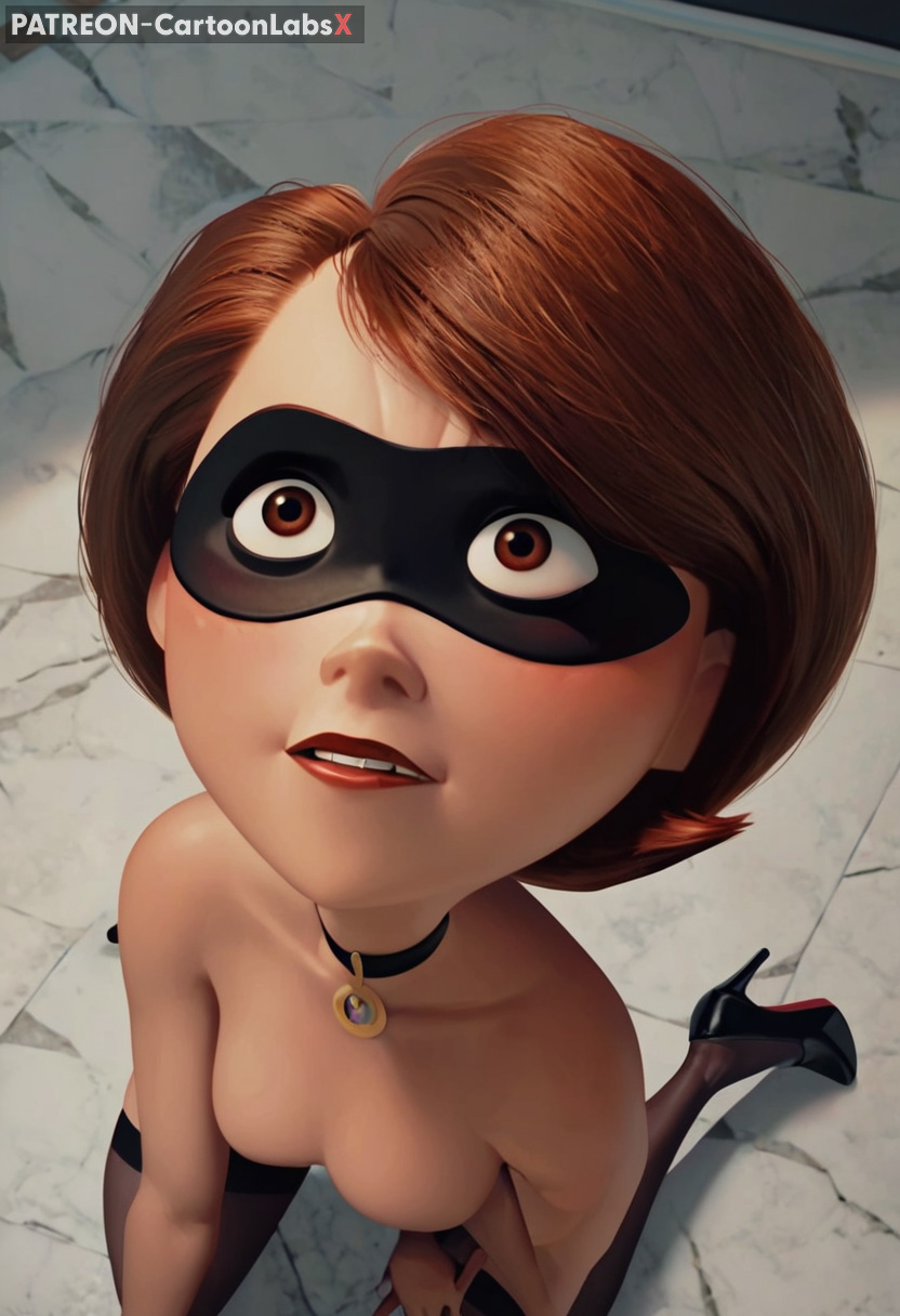 ai_generated cartoony character_request helen_parr mommy naked nude nude_female superhero superheroine the_incredibles the_incredibles_2 tv tv_show