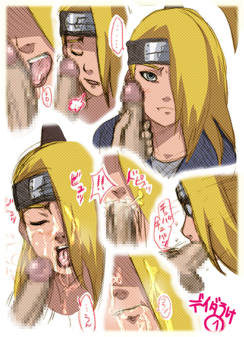 deidara naruto straight_hair tagme yaoi