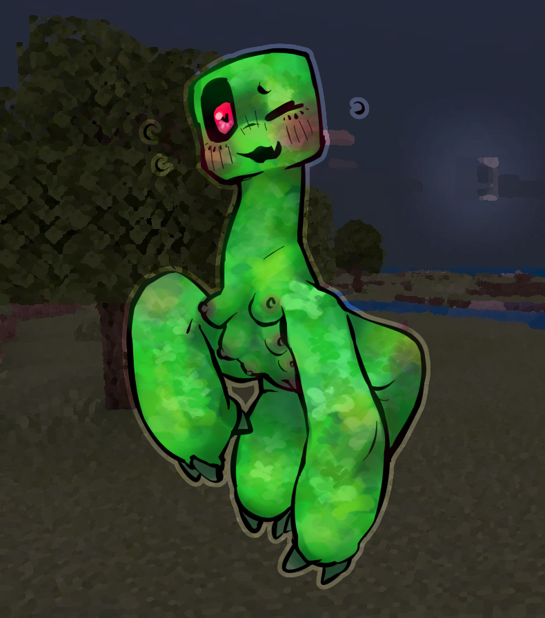 Creeper (Minecraft) Rule 34 Image