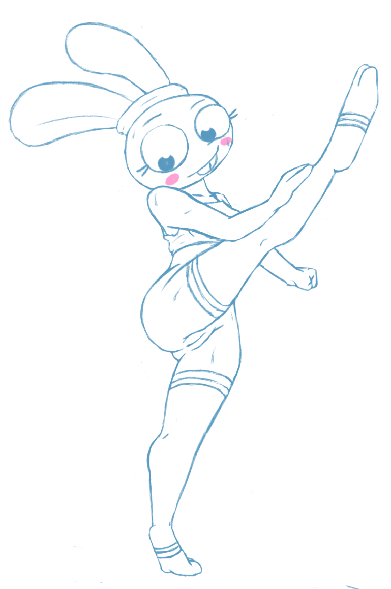 athletic clothing exercise female five_nights_at_freddy's five_nights_at_freddy's_2 knullox lagomorph larrybay2 legwear mammal pussy rabbit smile stockings sweat sweatband toy_bonnie_(fnaf) video_games