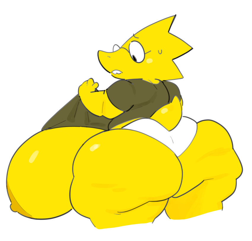 1girls absurd_res alphys anthro areolae ass asscheeks bbw big_ass big_breasts big_butt big_hips big_thighs breast_expansion breasts breasts_bigger_than_body breasts_bigger_than_head breasts_bigger_than_torso cachetes cheeks cheeks_inflation chubby clothed clothing clothing_pull cowgirl_position culo culo_grande enormous_ass enormous_breasts enormous_butt enormous_cheeks enormous_thighs fat fat_ass fat_butt fat_cheeks fat_thighs female female_only frown gelatin_ass glasses hi_res hips huge_ass huge_breasts huge_butt huge_cheeks huge_nipples huge_thighs hyper hyper_ass hyper_breasts hyper_butt inflation lizard nerdy_female nipples non-mammal_breasts nondelismell panties pose raised_clothing raised_shirt raised_topwear reptile scalie shirt shirt_pull sideboob simple_background solo ssbbw teeth thick thick_cheeks thick_thighs thighs thunder_thighs topwear topwear_pull udders undertale undertale_(series) underwear video_games voluptuous waifu2x wide_hips yellow_body yellow_nipples