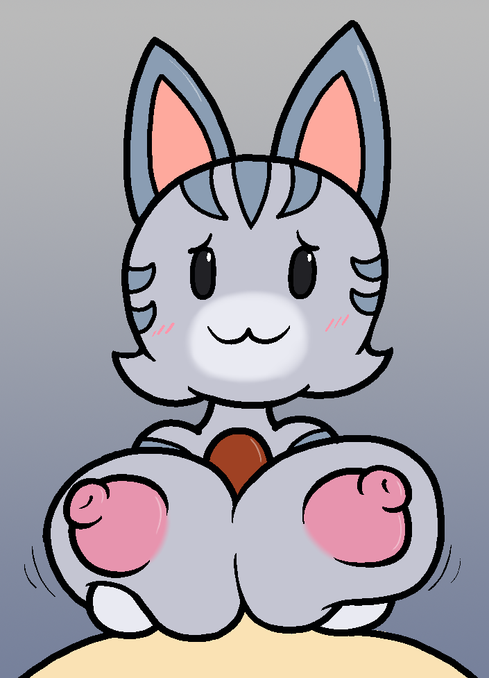 2017 animal_crossing anthro big_breasts blush breasts feline female huge_breasts lolly_(animal_crossing) looking_at_viewer male mammal mr.under nintendo nipples nude paizuri penis sex simple_background smile straight video_games