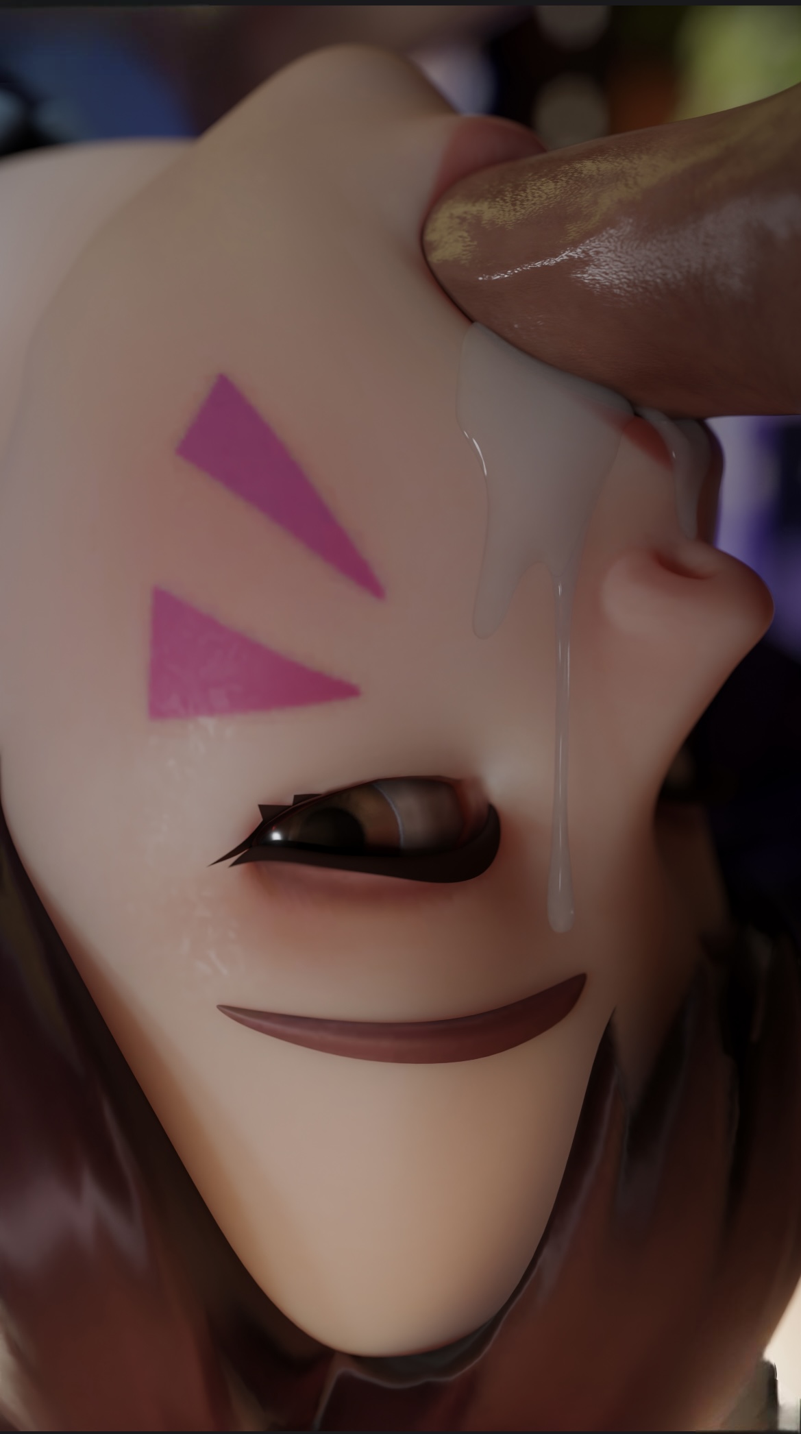 1boy, 1girls, 3d, 3d (artwork), after fellatio, alternate costume, asian, asian female, auxtasy, big penis, black hair, blender, blizzard entertainment, blowjob, brown eyes, brown hair, car, close-up, cum, cum in mouth, cum inside, cum on face, cum swallow, d.va, deepthroat, eye contact, eyelashes, eyeliner, face fucking, face markings, fellatio, female, female focus, fringe, irrumatio, korean, korean female, light skin, light-skinned female, light-skinned male, long hair, looking at viewer, male, no gag reflex, oral, oral creampie, oral penetration, oral sex, overwatch, penis, police car, police officer d.va, police uniform, policewoman, skinny, slim, testicles, throat bulge, throat fuck, throat swabbing, tight throat, uniform, upside-down, whisker markings