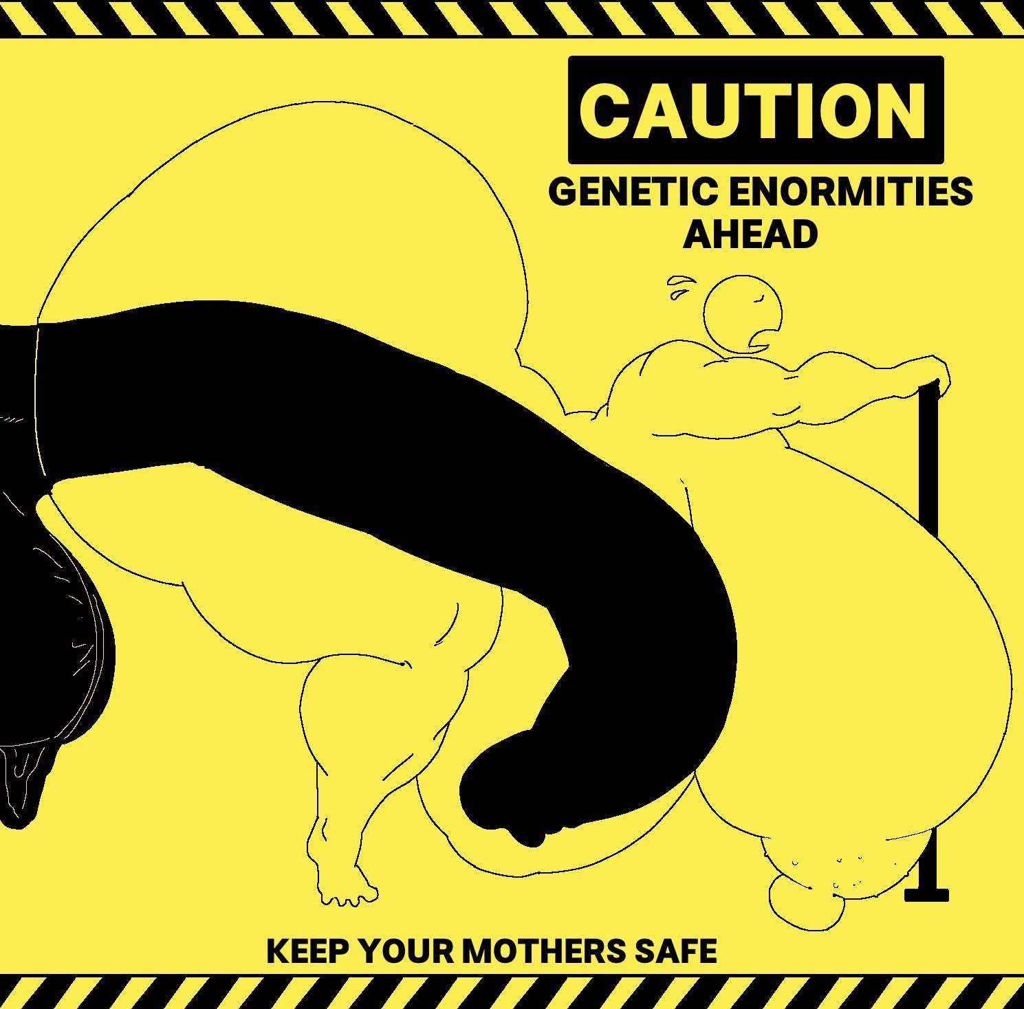 abdominal bulge, big ass, big balls, big breasts, big butt, big penis, big thighs, breeding, caution sign, female, female/male, gigantic ass, gigantic balls, gigantic breasts, gigantic butt, gigantic cock, gigantic penis, gigantic testicles, gigantic thighs, huge ass, huge balls, huge breasts, huge cock, huge thighs, hyper, hyper ass, hyper balls, hyper breasts, hyper butt, hyper genitalia, hyper nipples, hyper penis, hyper testicles, hyper thighs, large ass, large balls, large breasts, large penis, large thighs, male, massive ass, massive balls, massive boobs, massive breasts, massive butt, massive cock, massive penis, massive thighs, massive tits, penis, scrotal raphe, scrotum, simple drawing, vaginal, vaginal insertion, vaginal penetration, vaginal sex, varix, warning, warning sign, warning sign person, womb, womb penetration