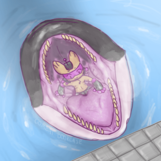 1:1 anthro bulge cetacean dolphin duo erection feral feral_pred imminent_vore inside_mouth inside_throat male male_prey mammal marine mouth_shot oceanic_dolphin open_mouth orca penis_on_tongue pool silly_roll size_difference smaller_male swallowing toothed_whale vore