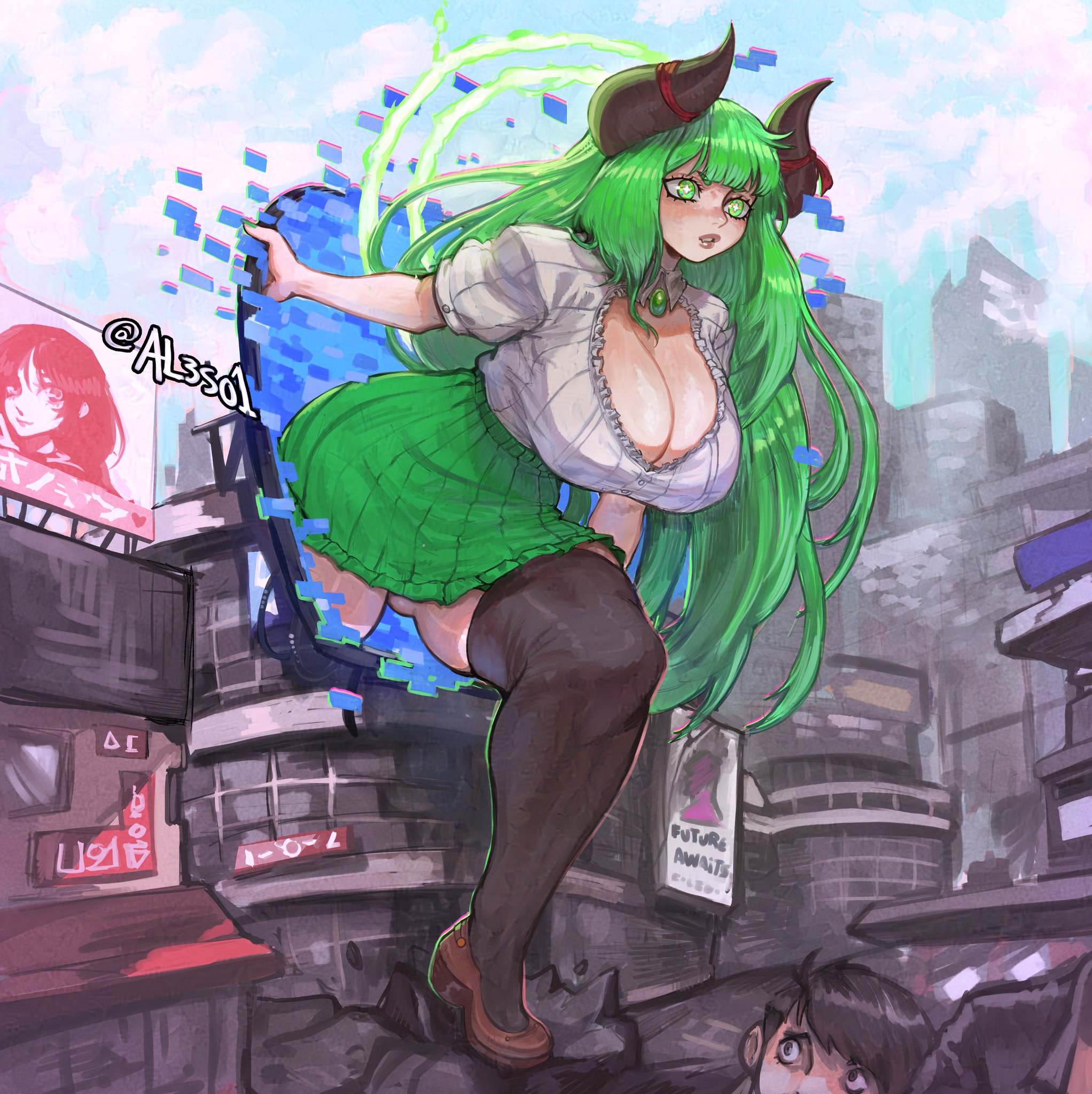 1girls, al3s, alesz01, ass, big ass, big breasts, big thighs, breasts, bust, busty, chest, curvaceous, curvy, curvy figure, digital media (artwork), female, giantess, hips, huge ass, huge breasts, huge thighs, large ass, large breasts, large thighs, legs, macro, macro female, mature, mature female, portal, slim waist, thick, thick hips, thick legs, thick thighs, thighs, voluptuous, waist, wide hips, wide thighs