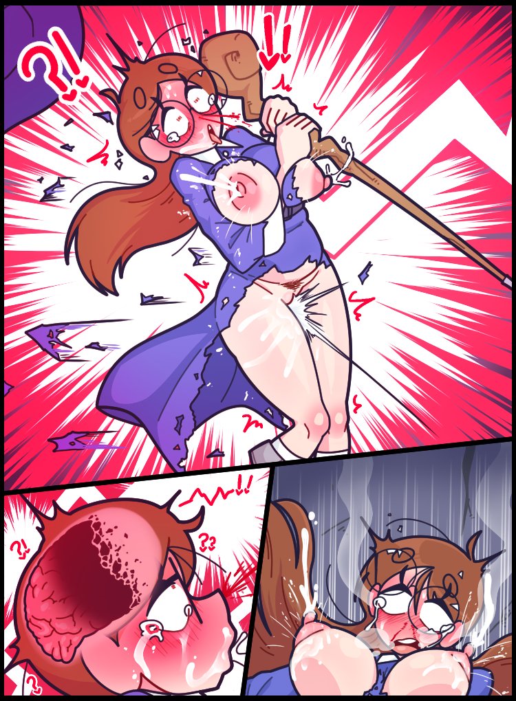attack attacked brain_drain brain_removal crying cumming dead deadly_orgasm death destroyed_brain destroyed_clothing drool female female_death forced_orgasm kozatchu lactation_without_expressing mage rpg solo spit tongue_out x-ray