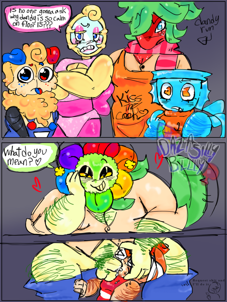 big penis, blowjob, chubby, chubby male, clothed, dandy (dandy's world), dandy's world, dandys world, dazasillybilly, fat male, finn (dandy's world), glisten (dandy's world), goob (dandy's world), hairy male, head grab, male, pants down, penis, public, secret, shrimpo (dandy's world), sprout (dandy's world), struggling, uncensored, under the table